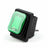 4Pcs RLEIL RL2-102 Waterproof IP65 Car Rocker Switch 4Pin 125/250VAC Green