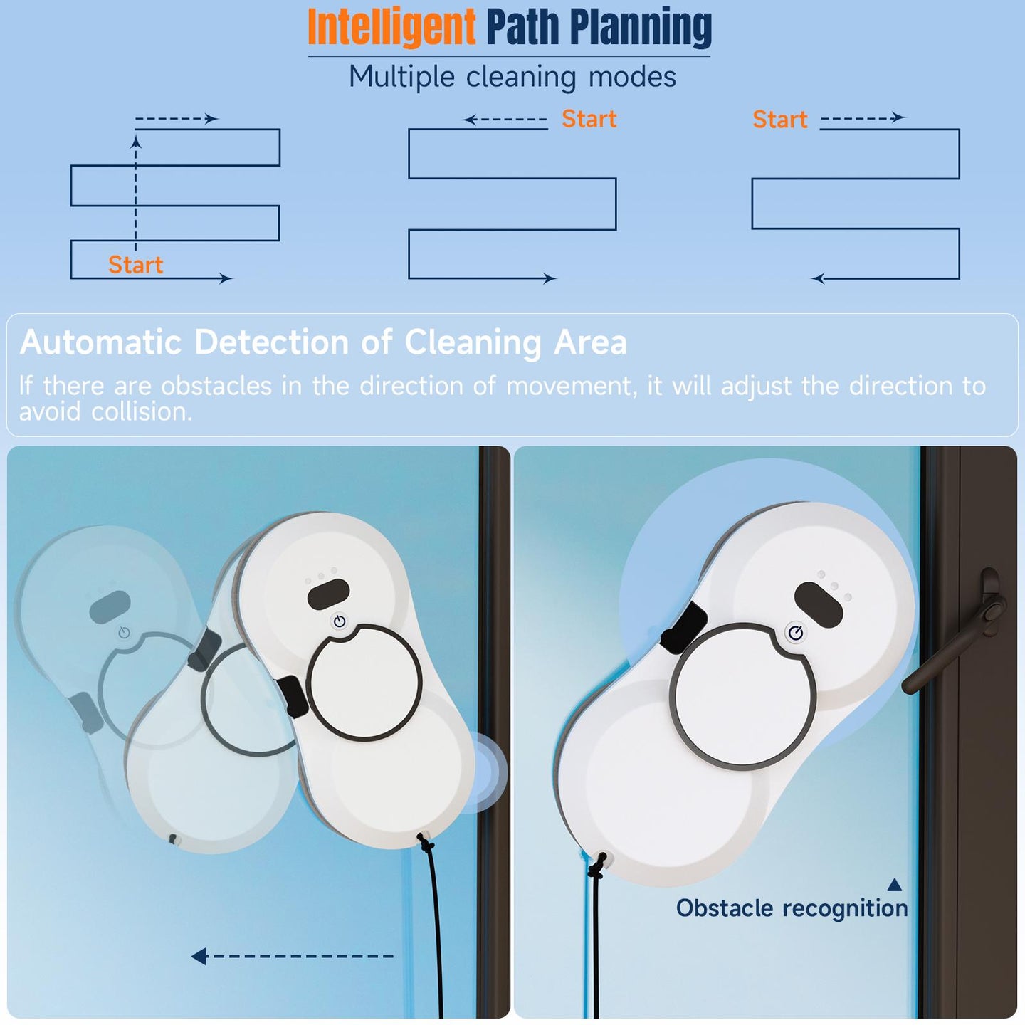 Hands-Free Smart Window Cleaning Robot