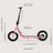 Shock-Absorbing Foldable Commuter Kick Scooter For Adults Teens W/12" Air Tires