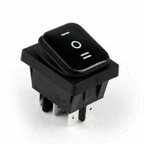 1x RLEIL RL2-203 Waterproof IP65 Car Rocker Switch 6Pin ON-Off-ON 125/250VAC US