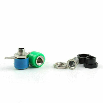 100 Pcs 4mm Banana Socket Jack For Banana Plug Connector New