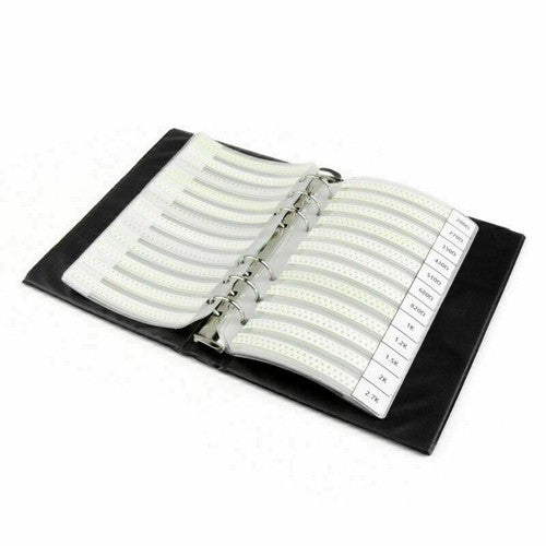 2000x 0603 1% SMD Chip SMT Resistor 63 Values+Capacitor 17 Value Sample Book UE