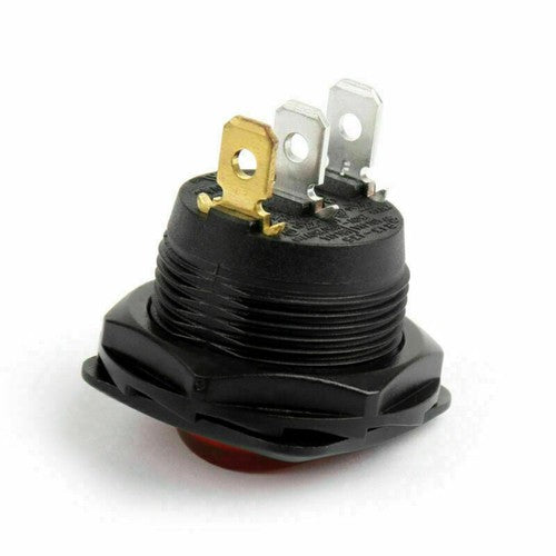4Pcs Waterproof R13-135B Rocker Switch 3Pin 2 Position ON-OFF 10A/16A Red US
