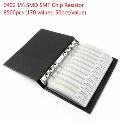 0201 0805 1206 0402 0603 1% SMD SMT Chip Resistor 170 Values Sample Book DIY UE