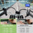 Electric Bike, 400W Folding Trike Ebike, 3 Wheel Electric Bicycle, Up to 34 Miles, 16 Tire Tricycle for Adults, Green