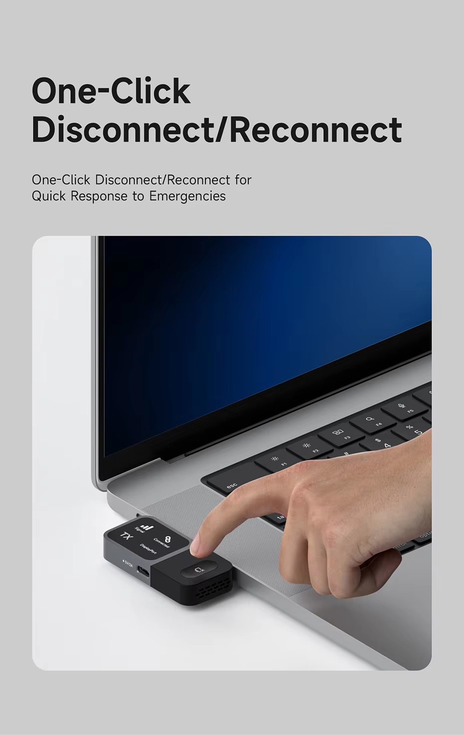 USB-C Wireless Transmitter and Receiver Kit