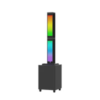 2.1 Channel Bluetooth Speaker System for Home Theater, Detachable Sound Tower with 4" Subwoofer, RGB Lights & Remote for TV, Gaming, Karaoke