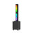 2.1 Channel Bluetooth Speaker System for Home Theater, Detachable Sound Tower with 4" Subwoofer, RGB Lights & Remote for TV, Gaming, Karaoke