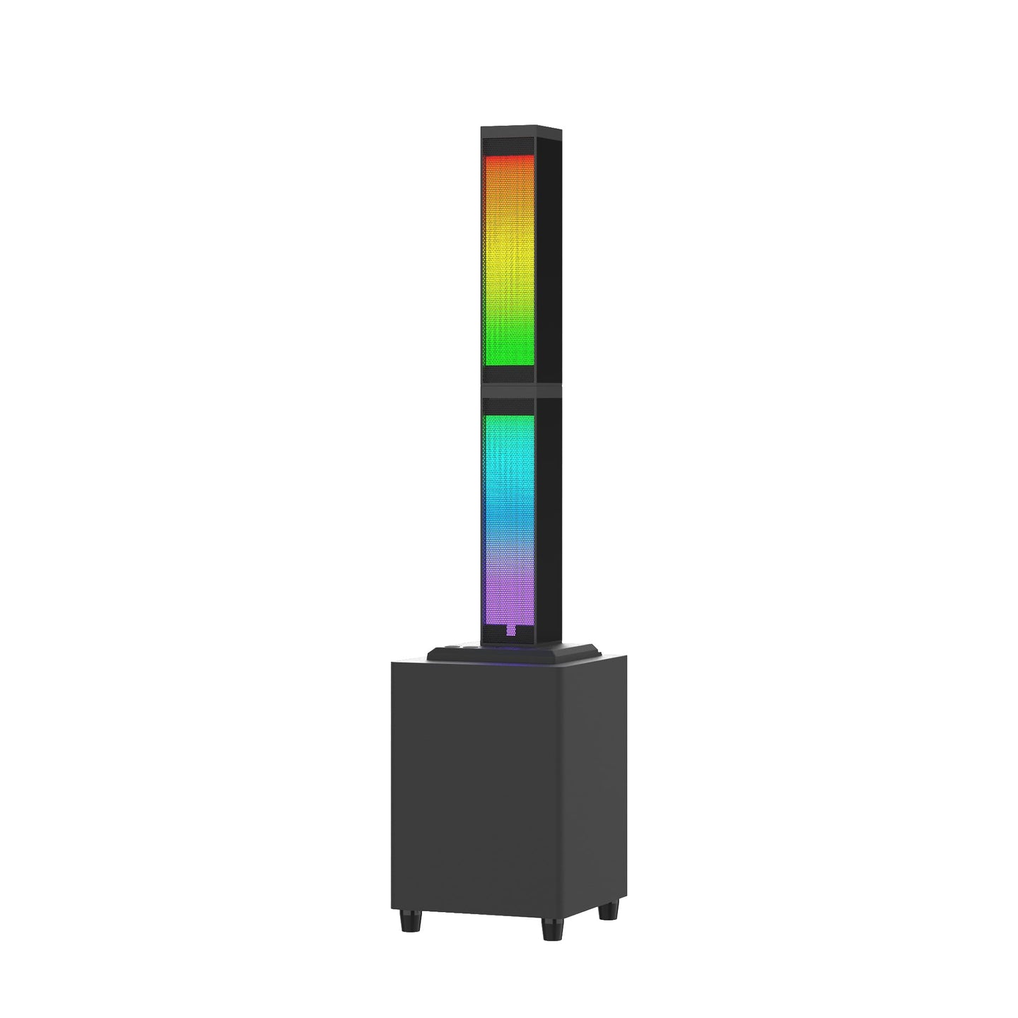 2.1 Bluetooth Speaker System – RGB Detachable TWS Wireless Subwoofer for Home Theater & Karaoke