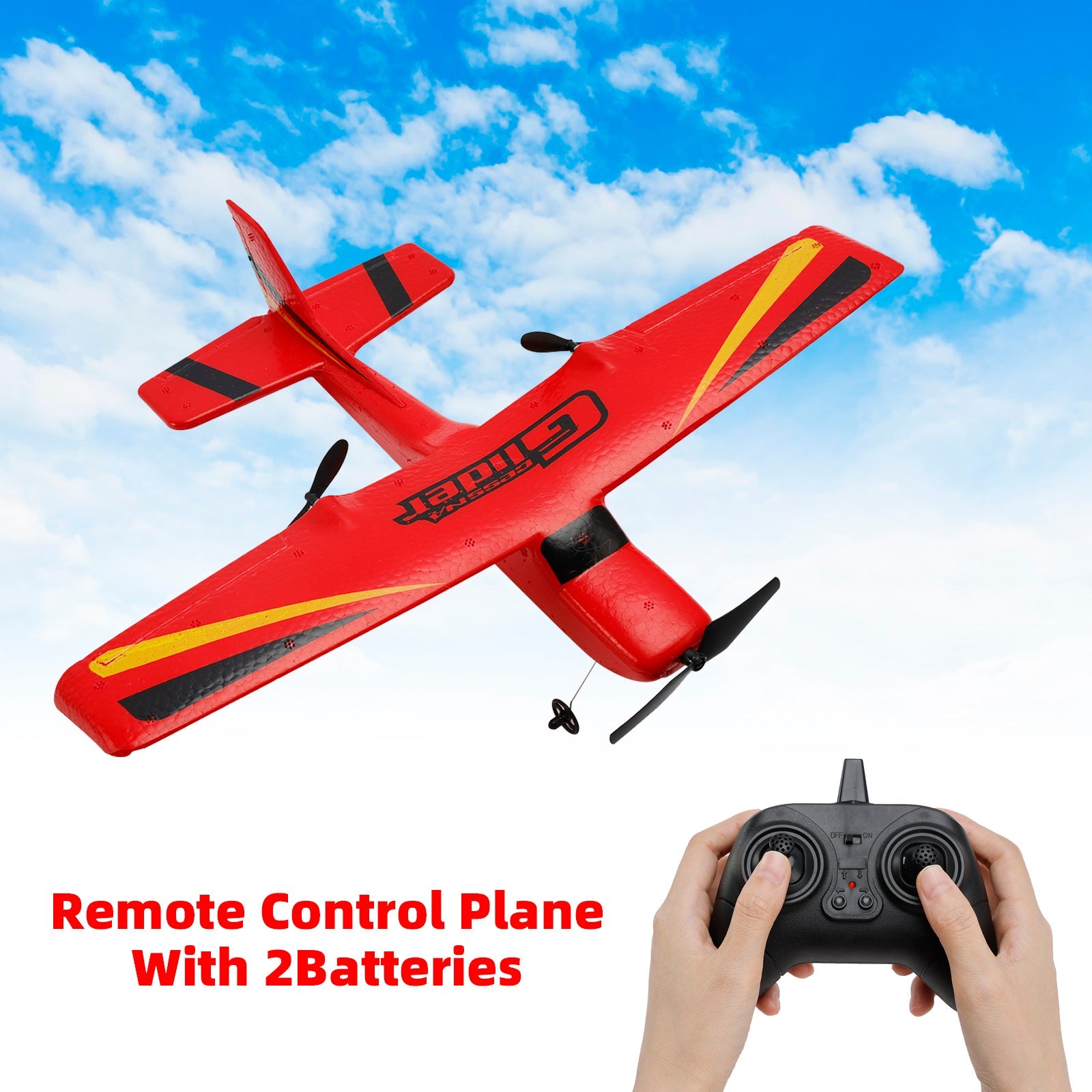 Z50 RC Airplane ¨C 2CH Indoor Plane with 2 Batteries & Gyro
