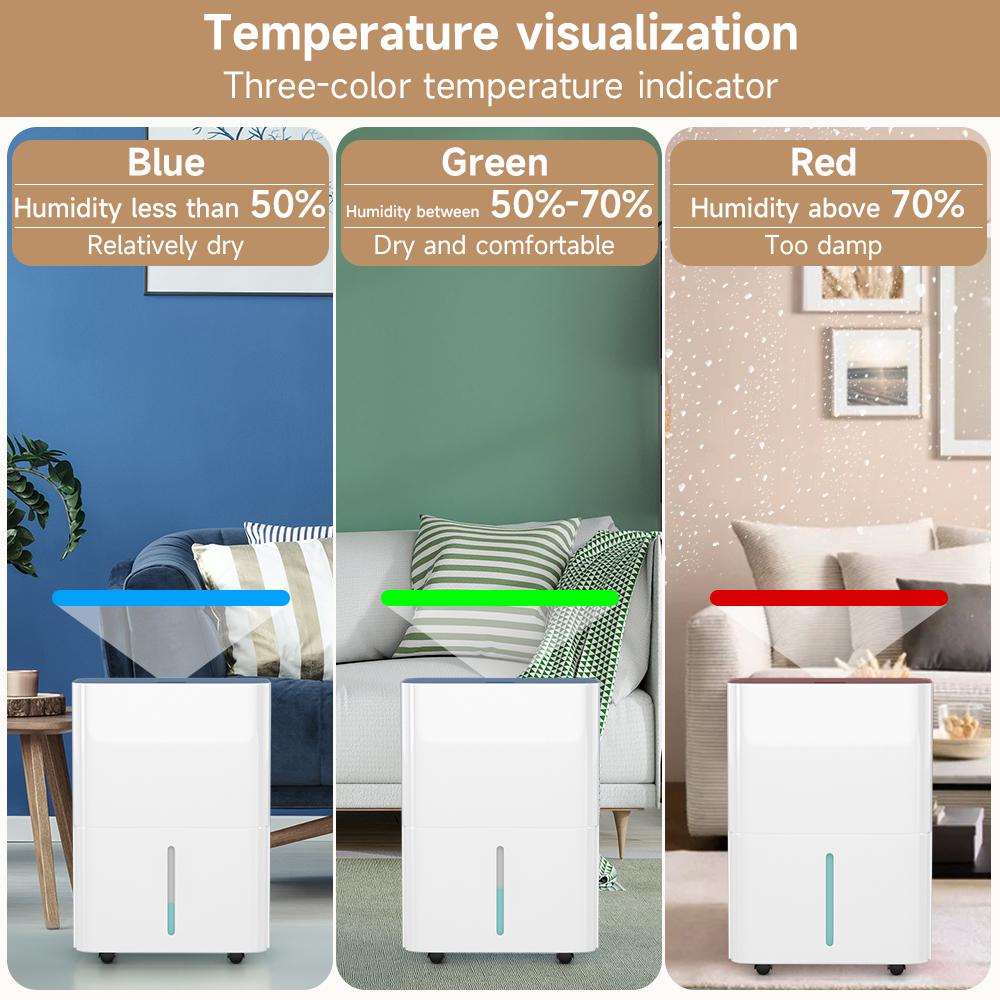 Smart Portable Universal Dehumidifier for Indoor Use