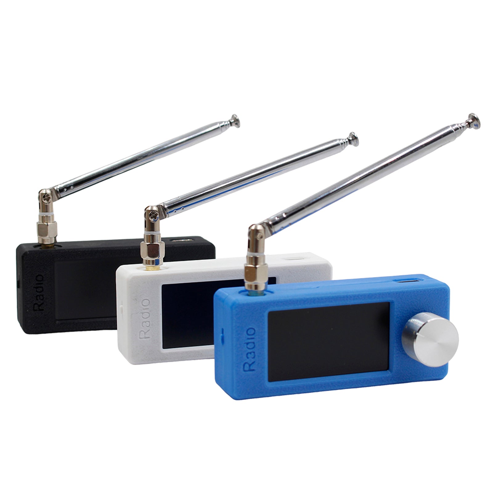SI4732 Portable Radio 0.5-108MHz LSB USB Mini Pocket Radio 1.9-inch IPS Display