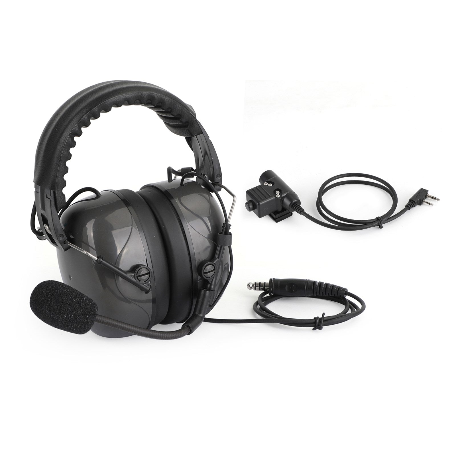 Noise Cancelling Adjustable Headset Fit for TK3107 TK3207 TK3160 BaoFeng UV5R
