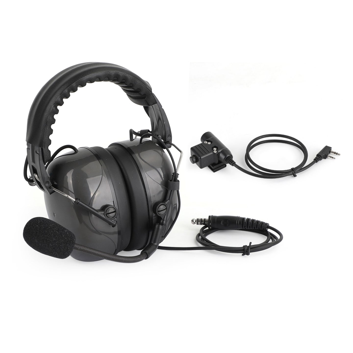 Noise Cancelling Adjustable Headset Fit for TK3107 TK3207 TK3160 BaoFeng UV5R