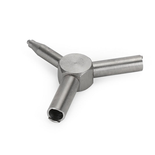 Precision Hex Valve Tool for Gas Cylinders (Stainless Steel)