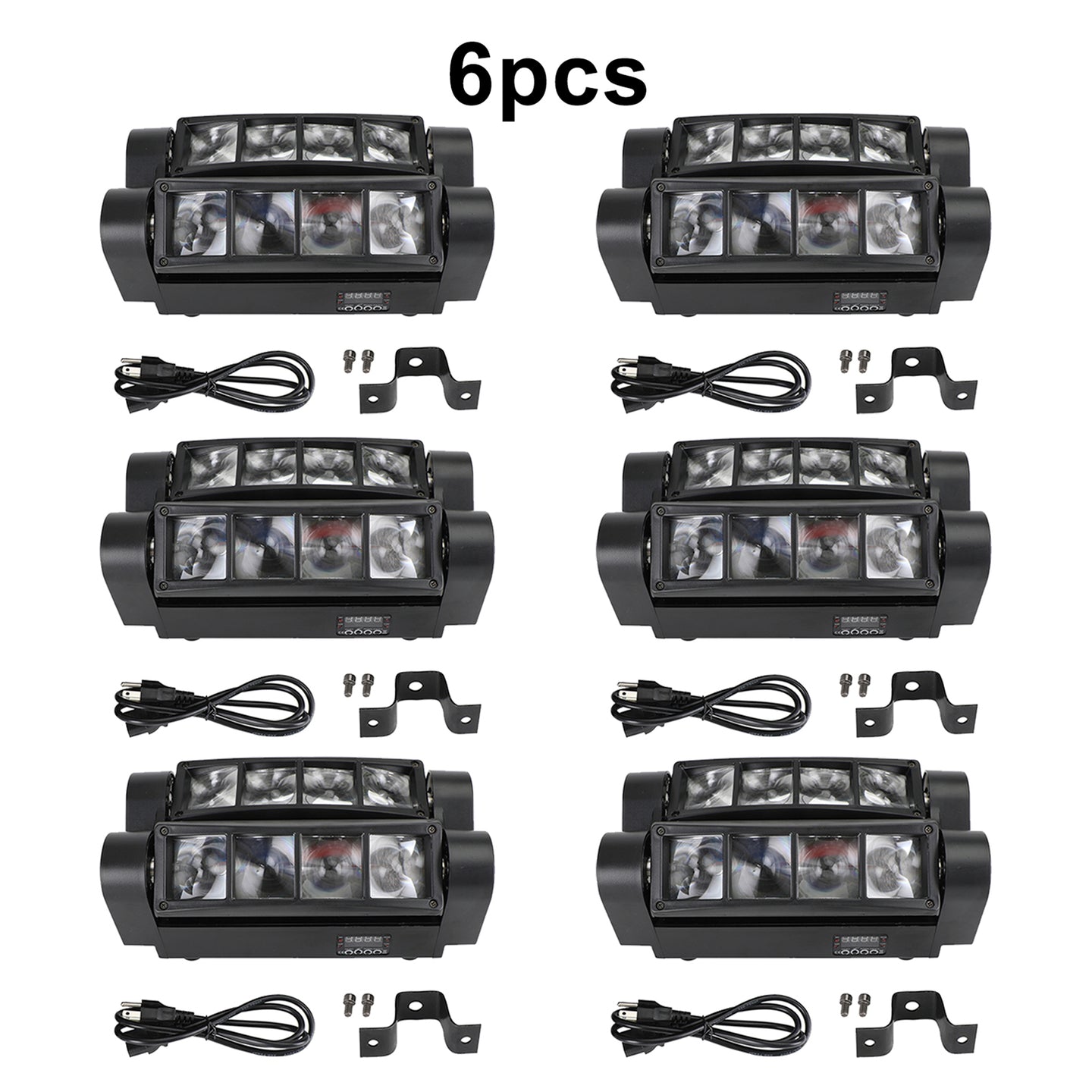 1/2/4/6/8 Pcs Beam Zoom Moving Head Stage Lighting Beam DMX Party DJ Lighting (Copy)