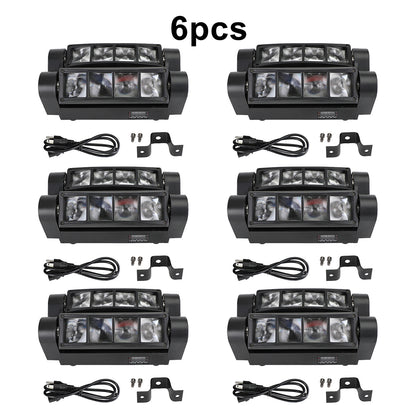 1/2/4/6/8 Pcs Beam Zoom Moving Head Stage Lighting Beam DMX Party DJ Lighting