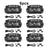 1/2/4/6/8 Pcs Beam Zoom Moving Head Stage Lighting Beam DMX Party DJ Lighting (Copy)