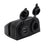 12V/24V 4.2A Dual USB Charger Socket, Waterproof Surface Mount Power Outlet for Car, Truck, RV & Boat