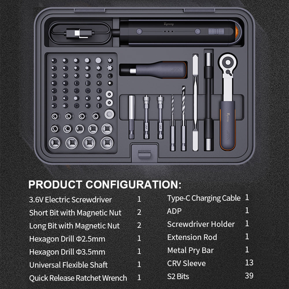 Multifunctional Home & Auto & Woodworkers Repair Tool Kit, Boxes-I