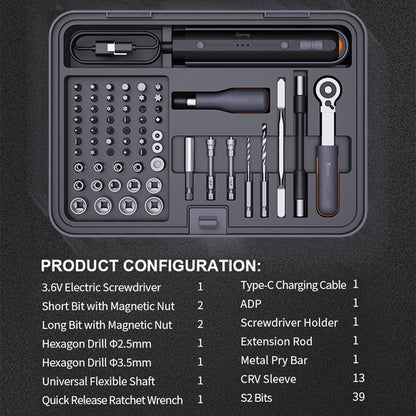 Multifunctional Home & Auto & Woodworkers Repair Tool Kit, Boxes-I