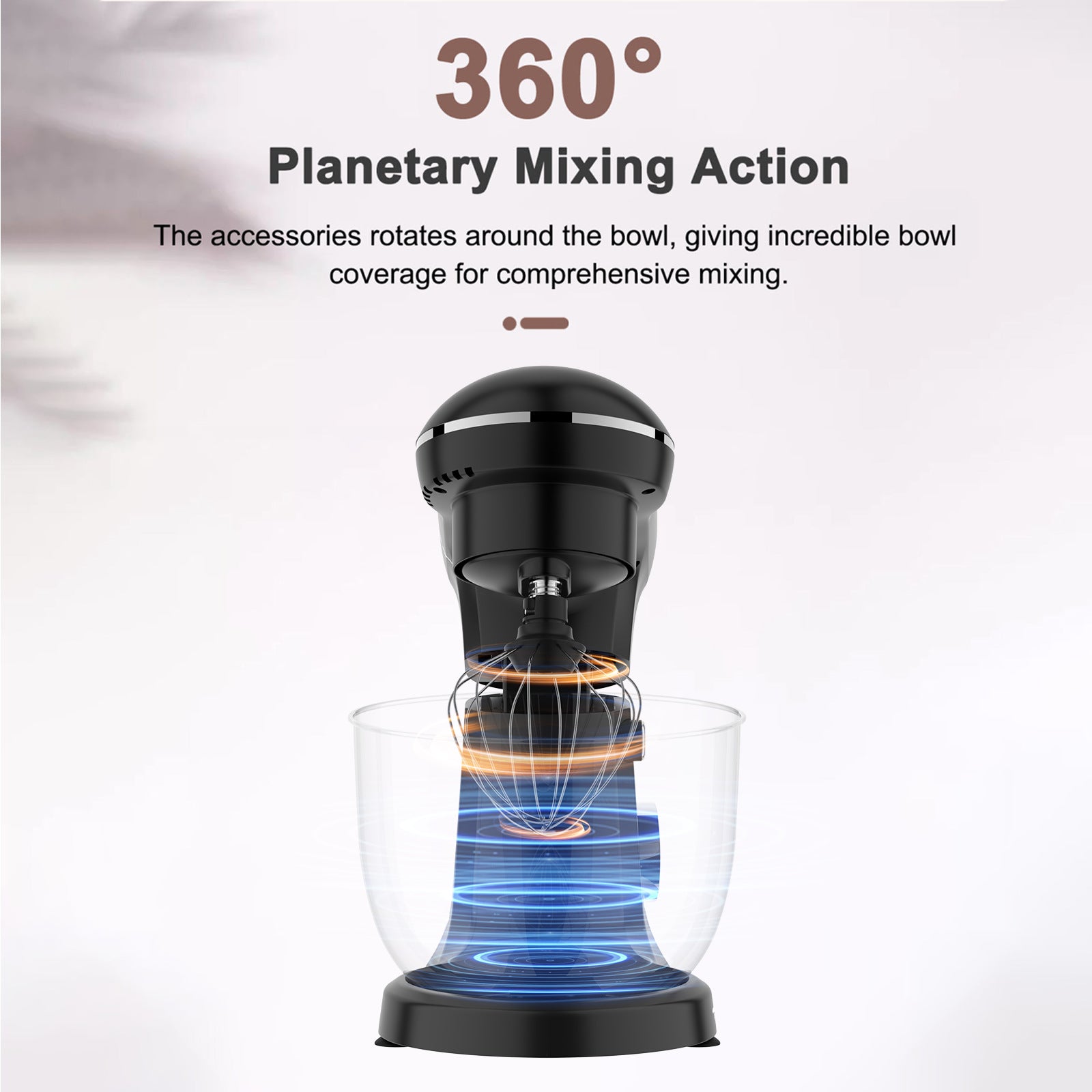 7.4QT Electric Stand Mixer & Dough Maker with Ferment Function (10-Speed)