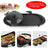 2-in-1 Electric Hot Pot & Smokeless Indoor Grill (110V)