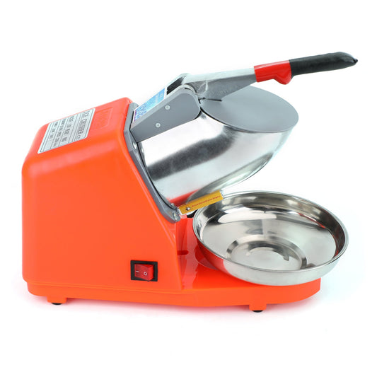 300W Electric Ice Crusher – Shaved Ice & Snow Cone Maker, 143lbs/Day