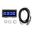 Tachometer 4 Digital LED Tach RPM Speed Meter + Hall Proximity Switch Sensor NPN, Green