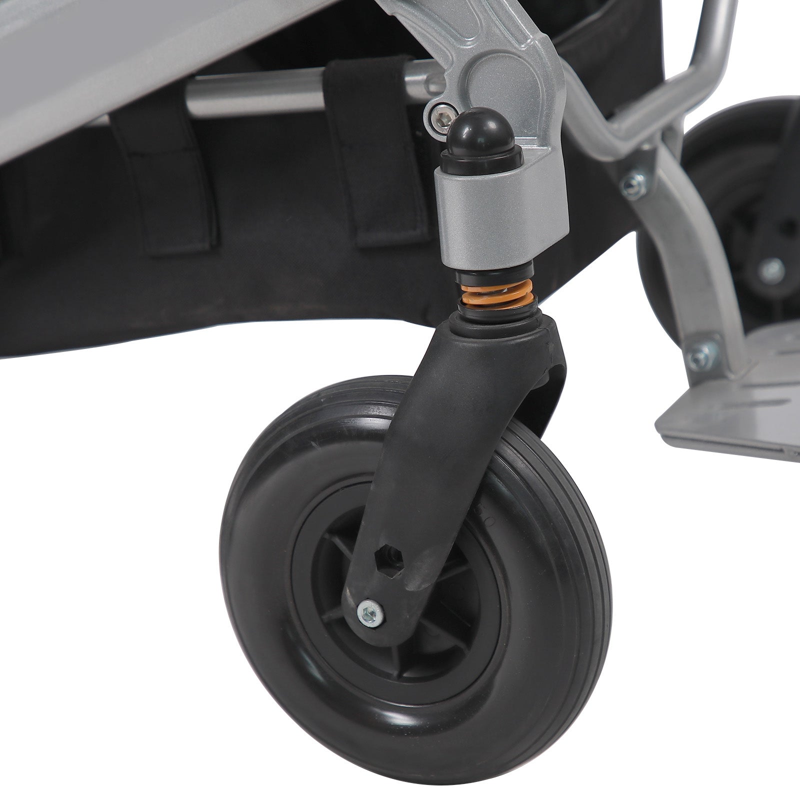 Lightweight 220 lbs All-Terrain Folding Electric Wheelchair, Airline Approved with 10 Mile Range for Adults & Seniors