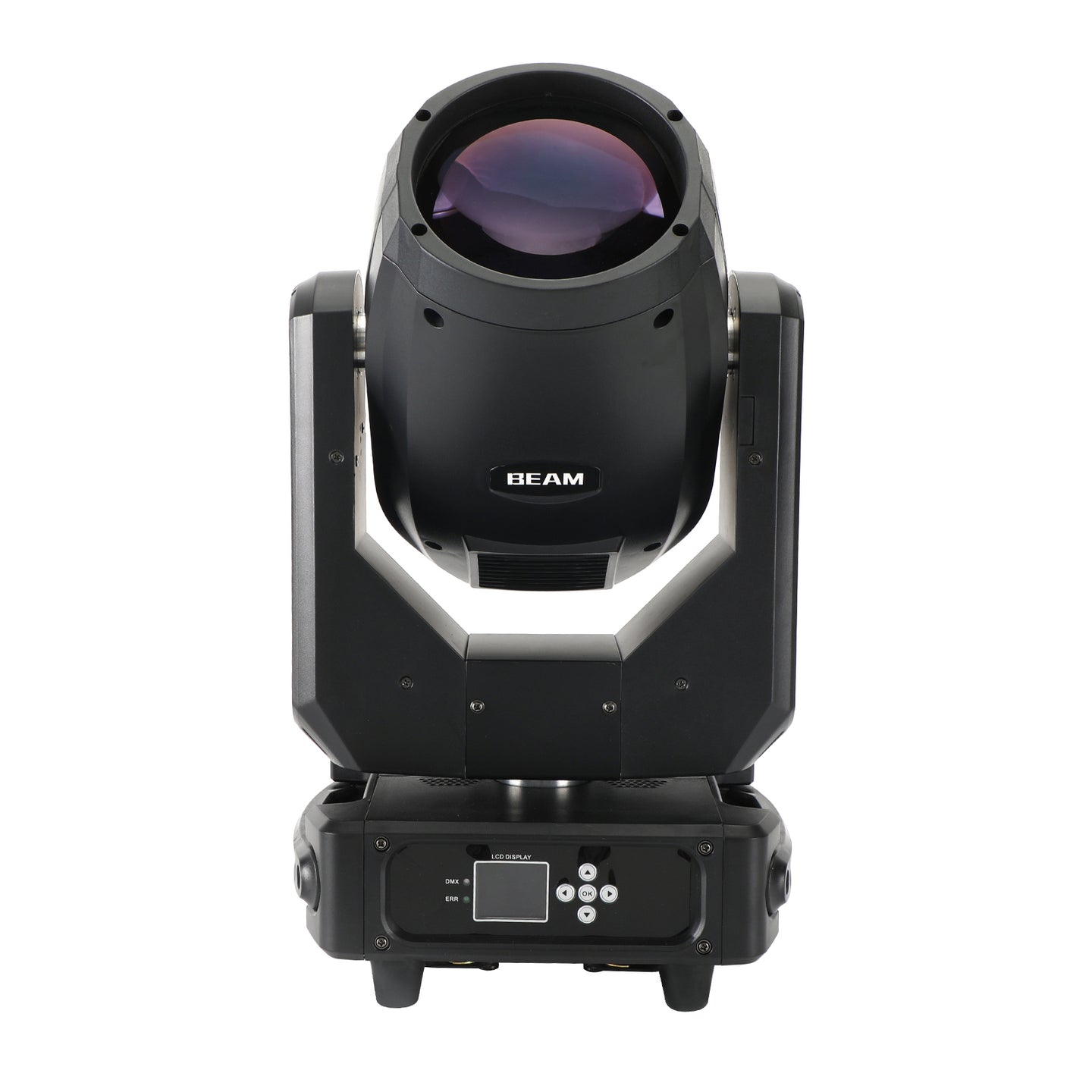 250W 8R Moving Head Stage Light – RGBW 3-in-1 Beam Spot Wash with Double Prism & Gobo for DJ Disco Party
