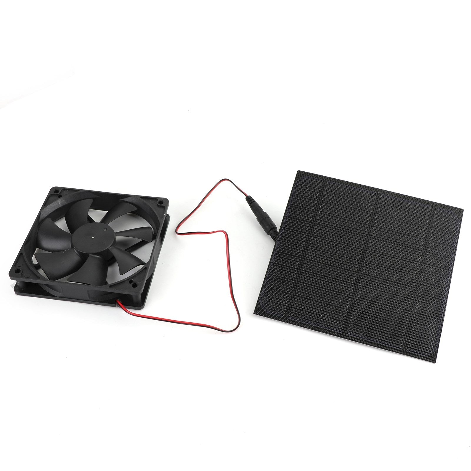 Solar Powered Fan for Chicken Coop, Greenhouse & Dog House, 10W 4.7" Mini Ventilator for Shed & RV