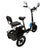 Black Foldable Electric Trike with 350W Motor & 70km Range