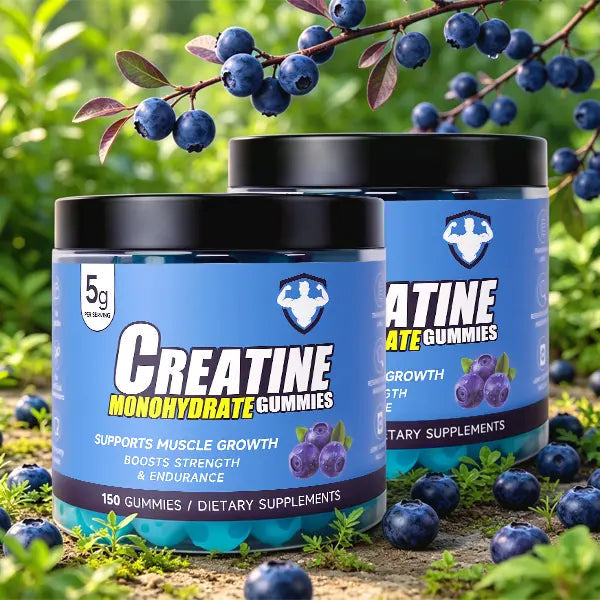 Topteng  Blueberry-flavored Creatine Monohydrate Gummies