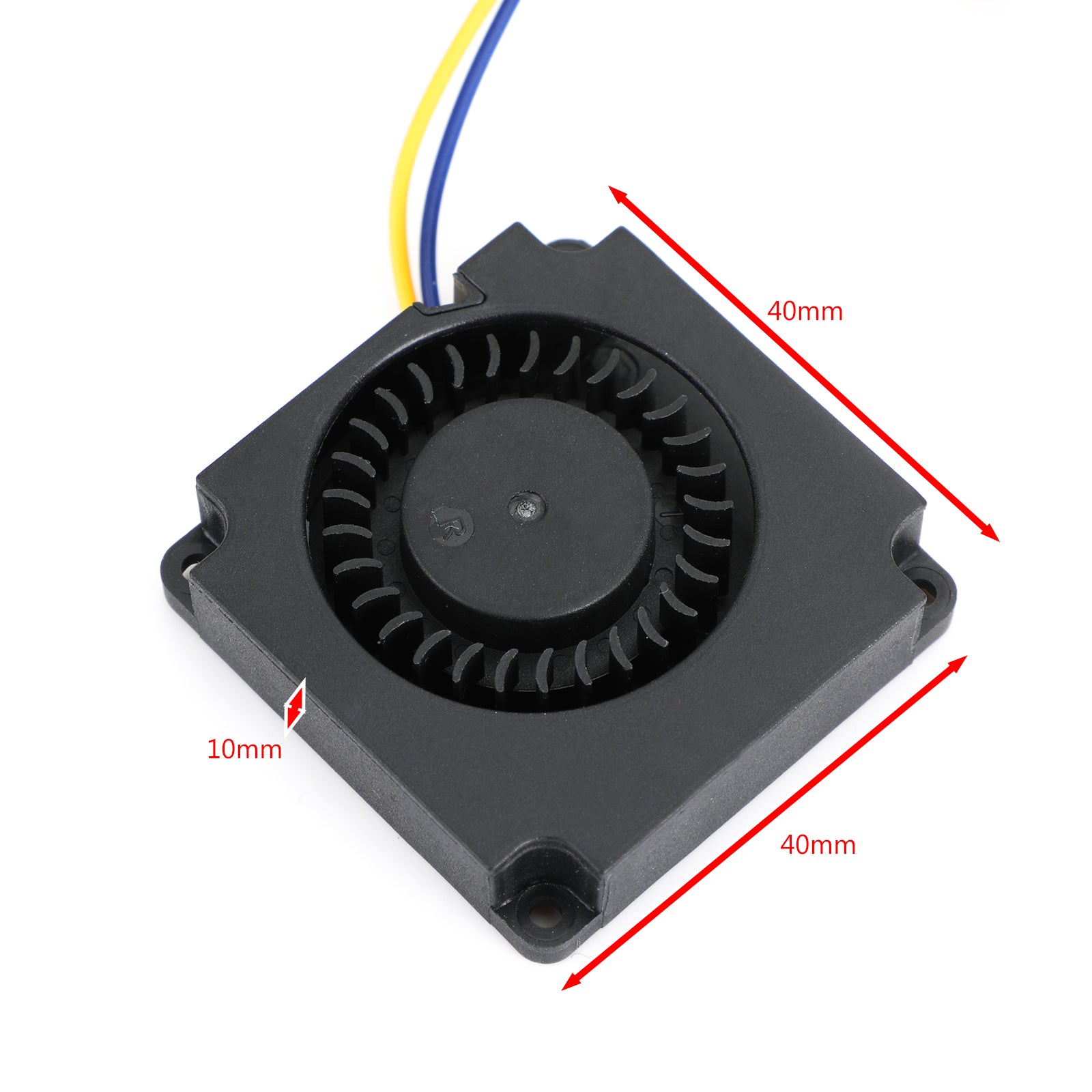 4x 3D Printer Cool Radial Turbo Blower Fan 24V 4010 40MM For ENDER 3 CR-10S PRO