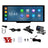 10.26" Portable Bluetooth Car Navigation Wireless Carplay Car Radio AHD Camera
