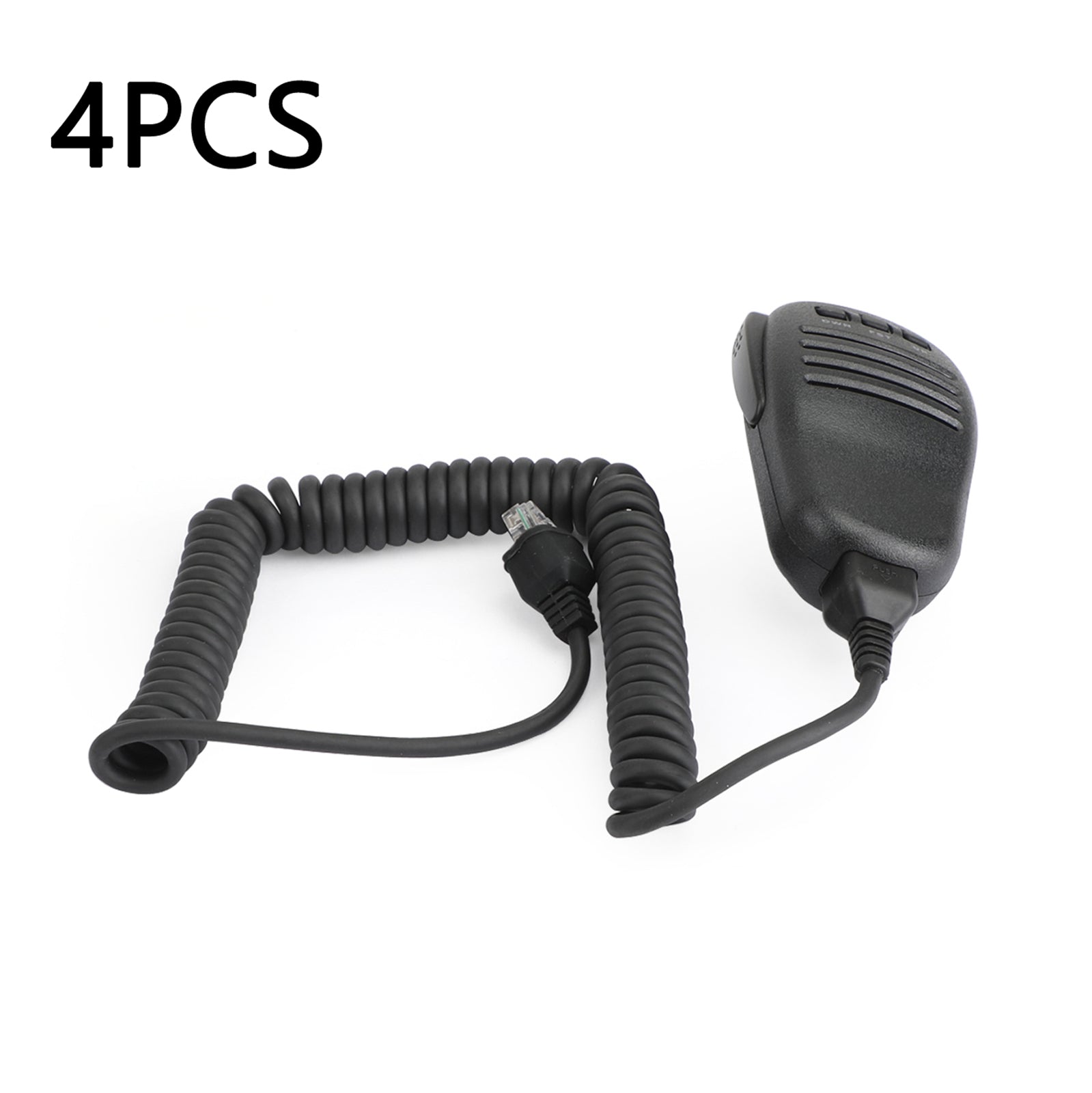 4PCS Handheld Speaker Mic Microphone For YAESU FT817 FT857 FT891 FT991 FT450
