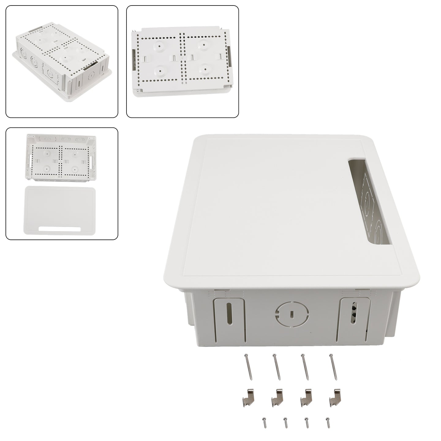 9 Inch In-Wall Enclosure for TVs and Media Devices Electrical and Storage Box