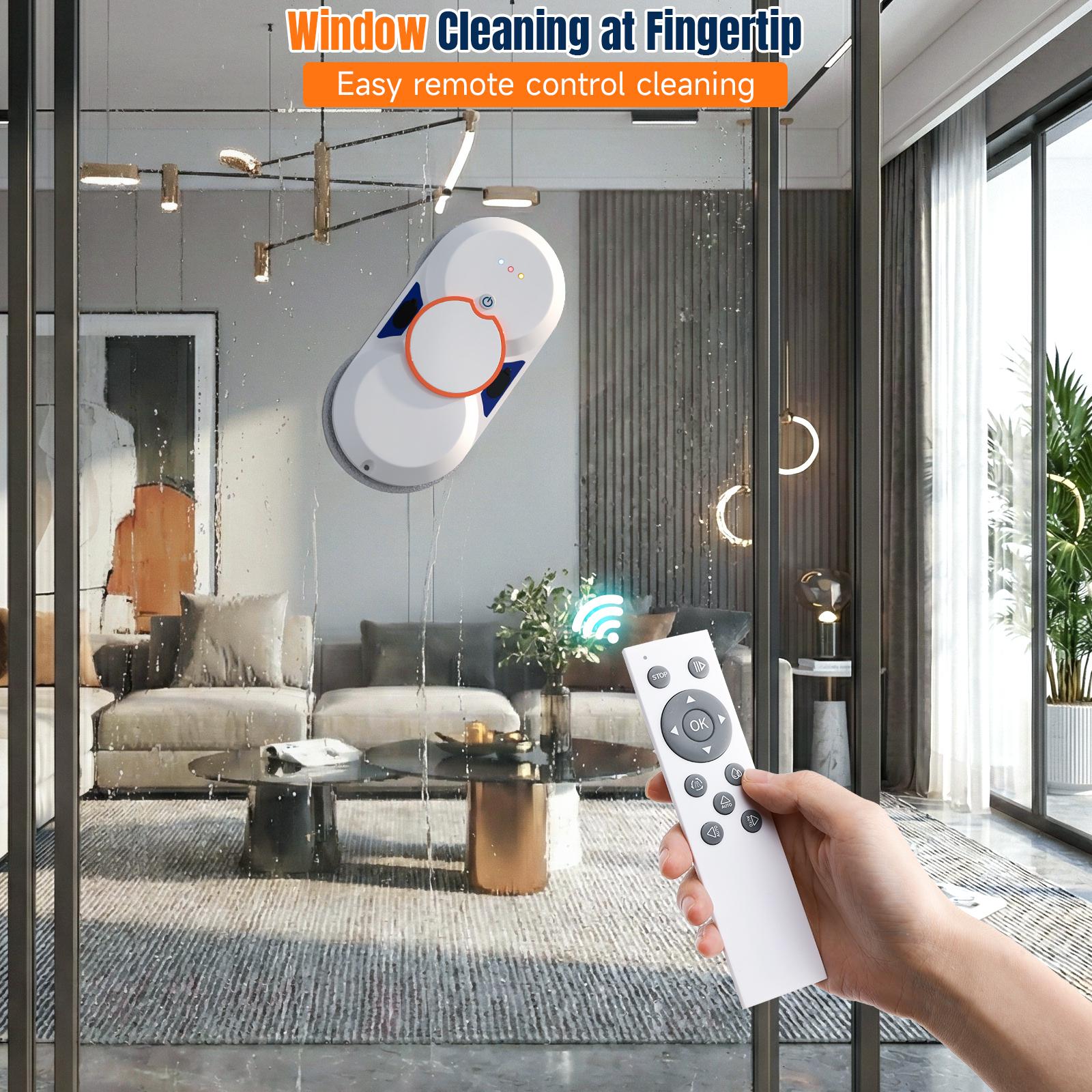 Hands-Free Smart Window Cleaning Robot