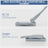 Foldable Electric Lift Chair, 24 lb Portable, IP68 Waterproof, 300 lb Capacity, Stainless Steel, Remote (Copy)