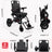 Foldable Electric Power Wheelchair, 46 lb Lightweight, Dual 180W Motors, 6Ah Airline-Ready Battery, 220 lb Capacity (Copy)