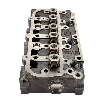 Complete Engine Cylinder Head with Valve Spring & Gasket Kit for Kubota D902 RTV900