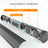 Bluetooth Wireless Sound Bar System – 4 Speaker Subwoofer for TV & Home Theater