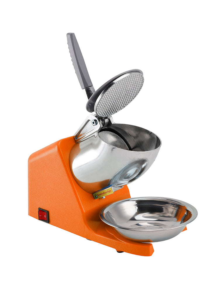 Electric Ice Shaver Machine – Dual Blade Shaved Ice & Snow Cone Maker for Home & Parties