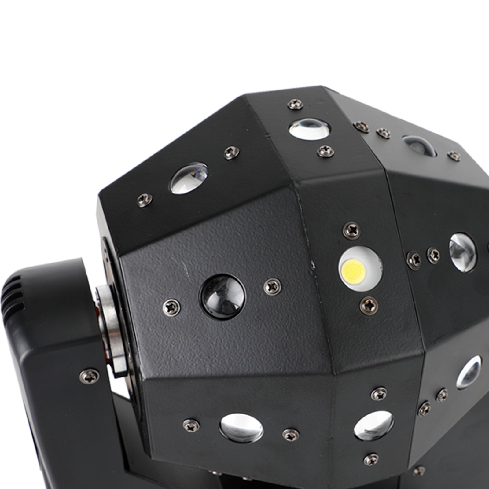 3-in-1 LED Moving Head DJ Light with RGBW Wash, Laser & Strobe Effects, DMX Controlled Party Stage Lighting