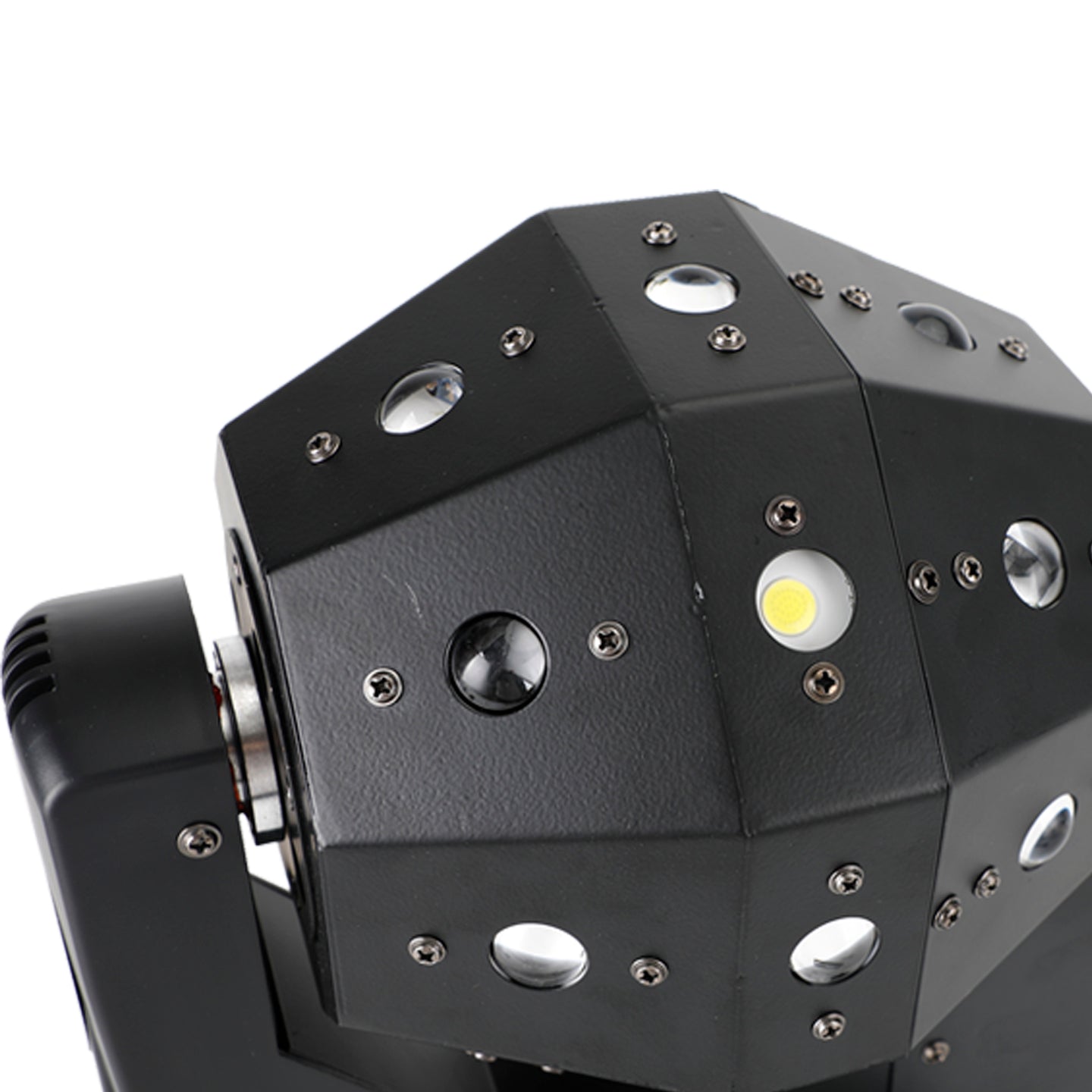 3-in-1 LED Moving Head DJ Light with RGBW Wash, Laser & Strobe Effects, DMX Controlled Party Stage Lighting