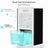 Portable Dehumidifier with LED Light - Air Purifying for Damp Basement & Small Spaces