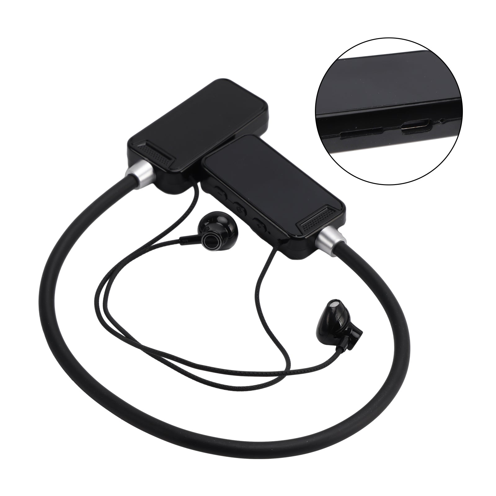 Bluetooth Headphones 5.3 Smart Digital Display for Games Live Singing Ear-Return