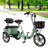 Electric Folding Tricycle 400W, 3-Wheel Bike for Adults, 48V Battery
