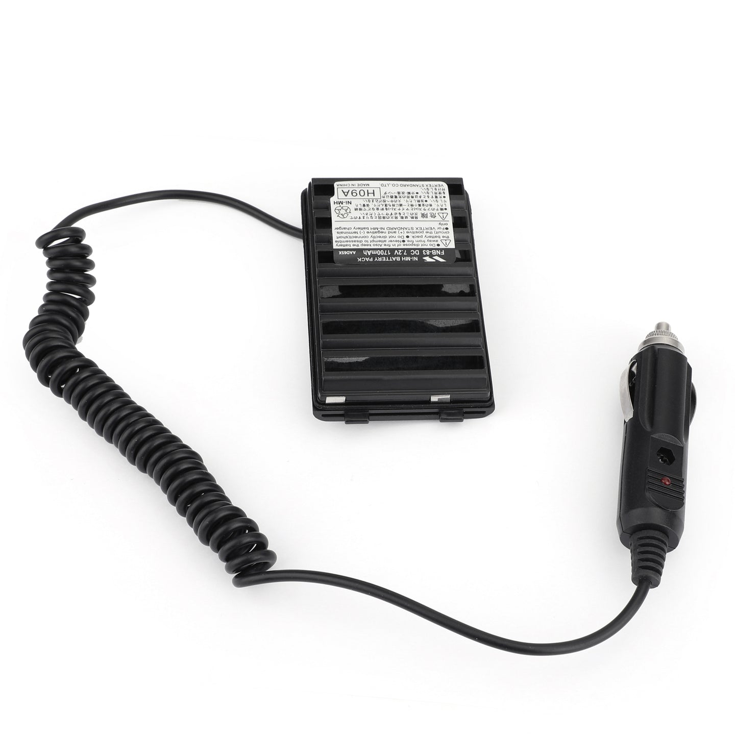 1x Car Charger Battery Eliminator For Yaesu FT-60 VX127 VX160 VX168/170 VXA-220